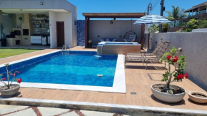 Casa maravilhosa no melhor local de Jacuipe, no encontro do rio com o mar